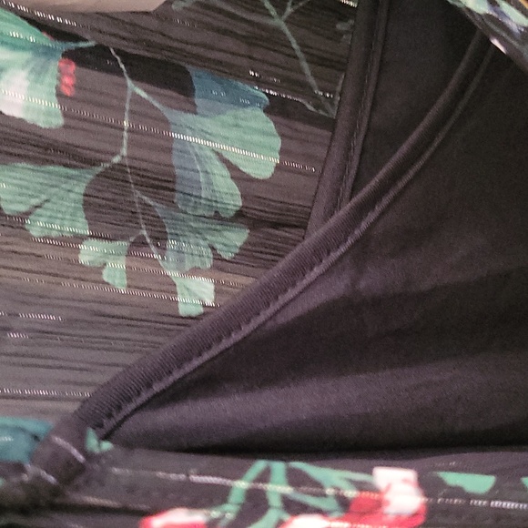 NWT Banana Republic Sheer Floral Print Dress, Size S - Picture 9 of 13